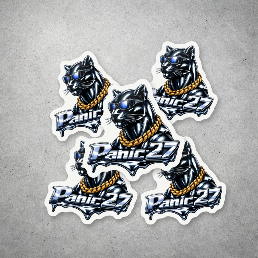 Panic 27 som sticker