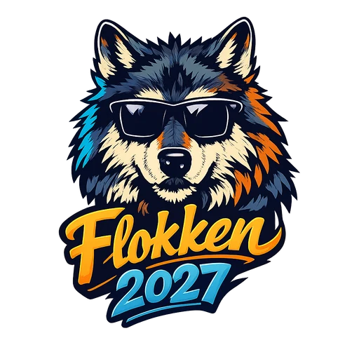 Flokken 2027 i stilen Tegnet